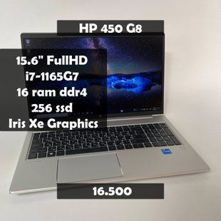 Ноутбук HP Probook 450 G8 15.6" FullHD i7-1165G7/16 RAM/256 SSD а-3109 фото
