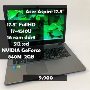 Ноутбук Acer Aspire E5-771 FullHD i7-4510U\Nvidia 840M\16GB\512GB SSD а-790 фото