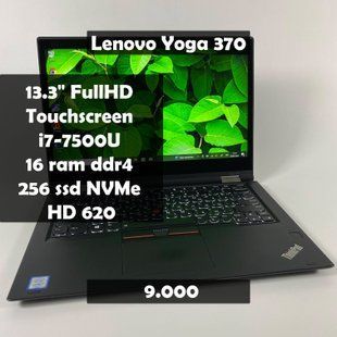 Ноутбук Lenovo ThinkPad Yoga 370 Touch i7-7500U/16 GB RAM/256 GB SSD а-1504 фото