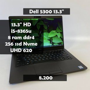 Dell Latitude 5300 13,3" i5-8365U/8GB RAM/256GB SSD NVMe Ч-67 фото