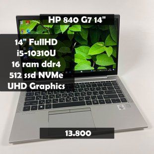 Ноутбук HP EliteBook 840 G7 14" FullHD i5-10310U/16 GB RAM/512 GB SSD а-1319 фото