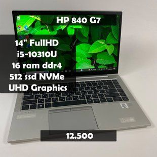 Ноутбук HP EliteBook 840 G7 14" FullHD i5-10310U/16 GB RAM/512 GB SSD а-1379 фото