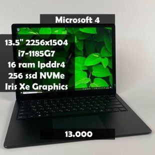 Ноутбук Microsoft Surface Laptop 4 13.5" 2K i7-1185G7/16 GB RAM/256 GB SSD а-1679 фото