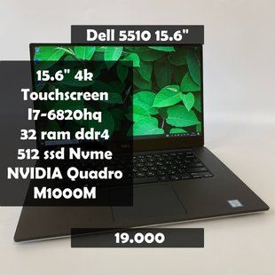 Dell Precision 5510 4kTouch i7-6820HQ/Nvidia m1000m/32/512NVMe Ч-72 фото