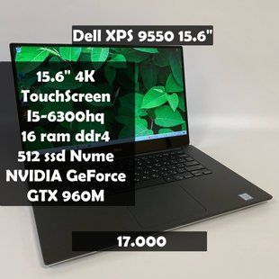 Dell XPS 15 9550 4K Touch Nvidia GTX960m\i5-6300HQ\16GB\512SSD Ч-32 фото