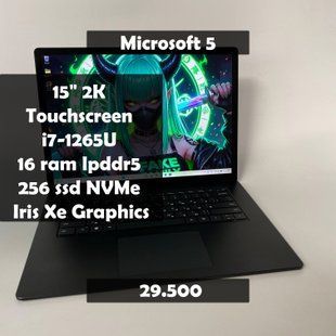 Ноутбук Microsoft Surface Laptop 5 15" 2K Touch i7-1265U/16 GB RAM/256 GB SSD а-3127 фото