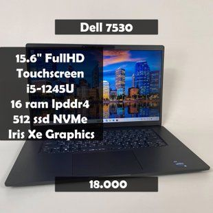 Ноутбук Dell Latitude 7530 15.6" FullHD Touch i5-1245U/16 GB RAM/512 GB SSD а-2902 фото