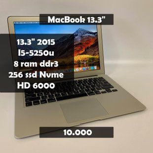 Apple MacBook Air A1466 13,3" 2015 i5-5250U\8GB RAM\256GB SSD С-24 фото