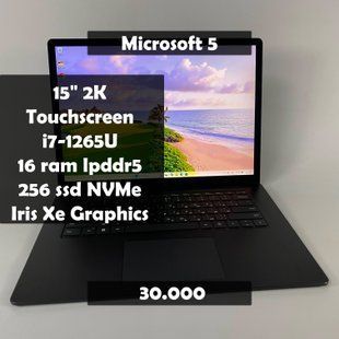 Ноутбук Microsoft Surface Laptop 5 15" 2K Touch i7-1265U/16 GB RAM/256 GB SSD q-276 фото