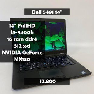 Dell Latitude 5491 i5-8400H/16GB/NvidiaMX130/512SSD С-14 фото