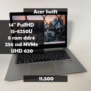 Ноутбук Acer Swift SF314-52 14" FullHD i5-8250U/8 GB RAM/256 GB SSD q-279 фото