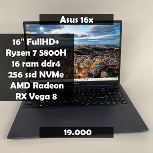 Ноутбук Asus VivoBook 16x M1603QA 16" FullHD+ Ryzen 7 5800H/16 RAM/256 SSD q-267 фото