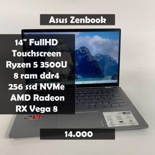 Ноутбук Asus Zenbook 2in1 14" FullHD Touch Ryzen 5 3500U/8 RAM/256 SSD q-274 фото