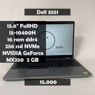 Ноутбук Dell Precision 3551 15.6" FullHD i5-10400H\16 RAM\256 SSD\NVIDIA MX250 - 2 GB а-3158 фото