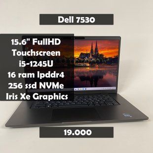 Ноутбук Dell Latitude 7530 15.6" FullHD Touch i5-1245U/16 GB RAM/256 GB SSD q-258 фото