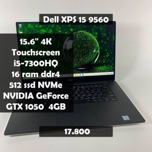 Ноутбук Dell XPS 15 9560 15.6" 4K Touch i5-7300HQ\16 RAM\512 SSD\Nvidia GTX 1050 4GB а-2317 фото