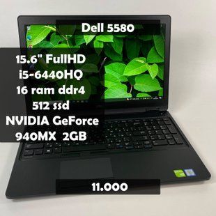 Ноутбук Dell Latitude 5580 FHD i5-6440HQ/Nvidia 940MX 2GB/16RAM/512SSD а-1386 фото