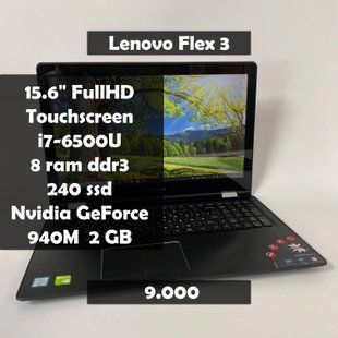 Ноутбук Lenovo Flex 3 1580 2in1 15.6" FullHD Touch i7-6500U/8 RAM/240 SSD/Nvidia 940M 2 GB а-3022 фото