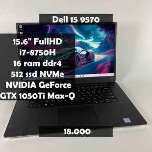 Ноутбук Dell XPS 15 9570 15,6" FullHD i7-8750H\16 RAM\512 SSD\GTX 1050 Ti Max-Q 4GB а-2378 фото