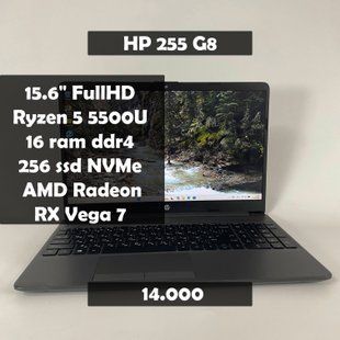Ноутбук HP 255 G8 15.6" FullHD Ryzen 5 5500U/16 GB RAM/256 SSD а-3028 фото