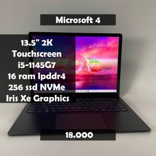 Ноутбук Microsoft Surface Laptop 4 13.5" 2K Touch i5-1145G7/16 RAM/256 SSD а-3077 фото