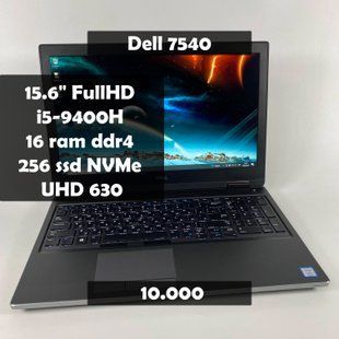 Ноутбук Dell Precision 7540 15.6" FullHD i5-9400H\16 GB RAM\256 GB SSD а-1894 фото