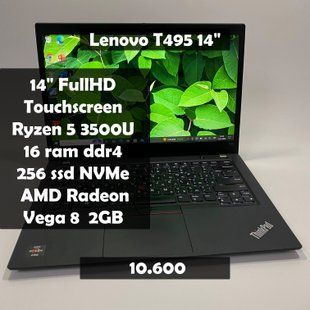 Ноутбук Lenovo ThinkPad T495 14 Touch Ryzen 5 3500U\Vega 8\16GB\256SSD а-1138 фото