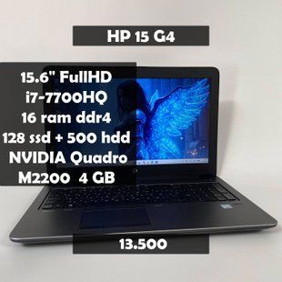 Ноутбук HP zBook 15 G4 15.6" FullHD i7-7700HQ/16 RAM/128 SSD+500 HDD/NVIDIA M2200 4 GB а-3003 фото